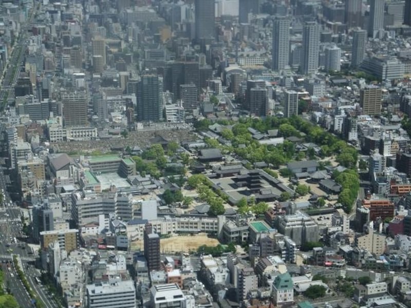 あべのハルカス」はどこから見える