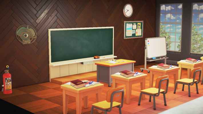 あつ森 学校が完成しました！観光もしていきます あつまれ どうぶつの森あつまれどうぶつの森