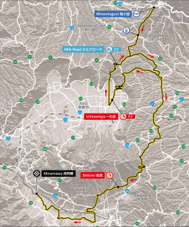 阿蘇一斉野焼き実施日の交通規制情報です。阿蘇の山でみちなおしさんのモーメントYAMAPヤマップ