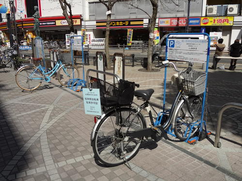 北八王子駅自転車駐車場MapCycleで駐輪場探し