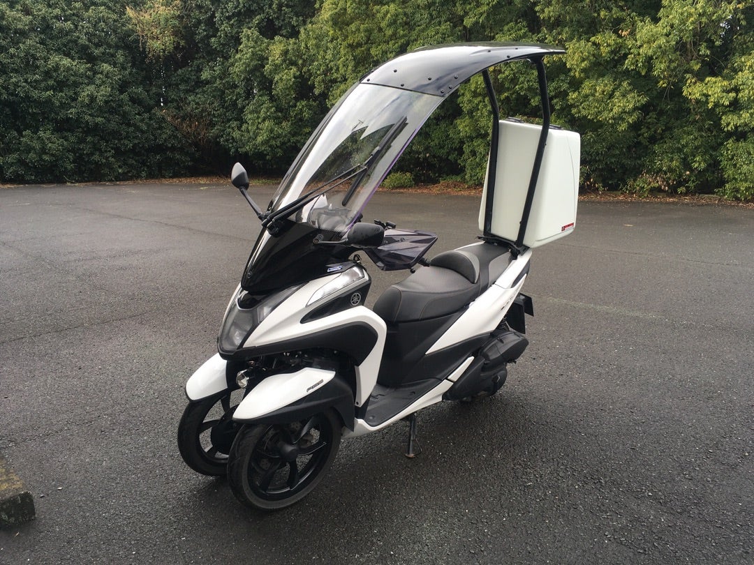 ヤマハ・トリシティ155にルーフを付けると無敵！試乗レポートMotor-Fan Bikes モータファンバイクス