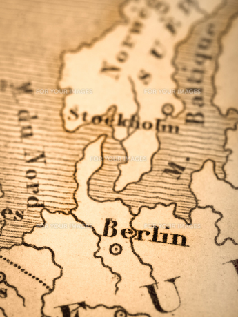 ベルリンとケルンの地図、1688年