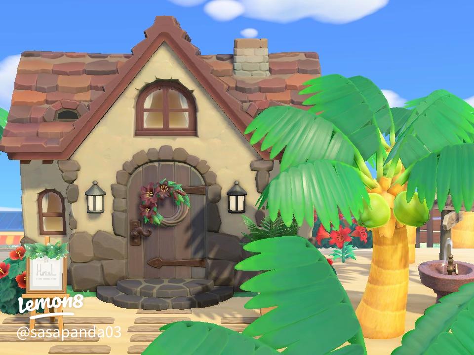 あつ森 おしゃれな海辺のレイアウト集