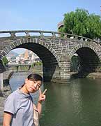 眼鏡橋のライトアップ インスタ映え！