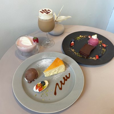 札幌の焦がしきな粉チーズケーキとカフェスイーツ