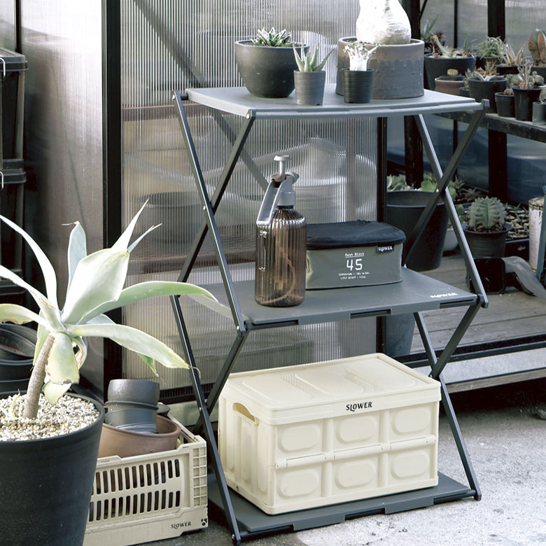 折りたたみラック コンパクト スリム キャンプ アウトドア