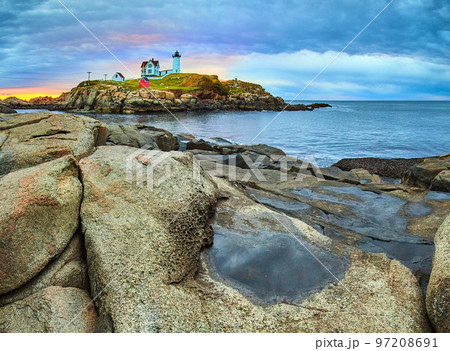 ヨーク岬の先端からのトレス海峡の空中写真の写真素材・画像素材 Image 191780492