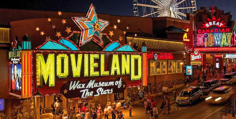 カナダ東部旅行記 ナイアガラフォールズ 2ナイアガラフォールズの街散策