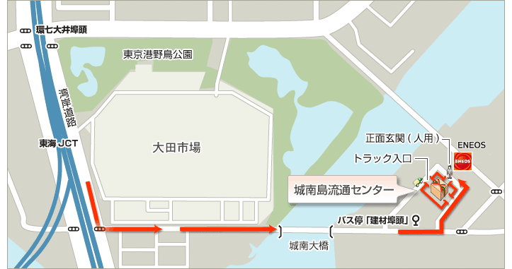 東品川 品川区 周辺の時間貸駐車場 タイムズ駐車場検索