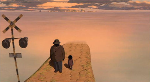 日本語 > 英語千と千尋の神隠しの電車の切符に書いてあることって、どういう意味？ :