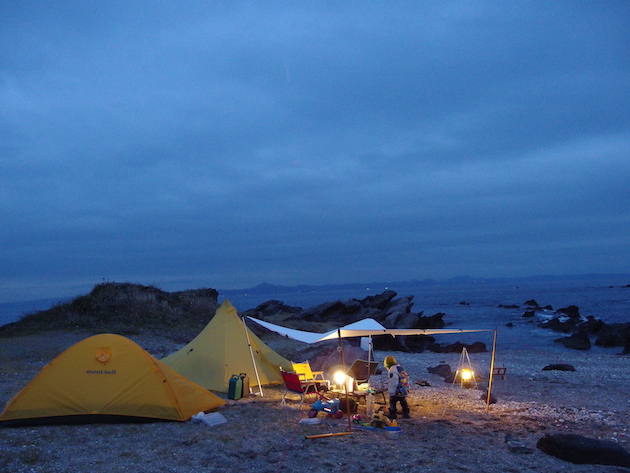 三浦半島野営の下見sotoasobiロードバイクと自転車のカスタマイズ、キャンプ情報