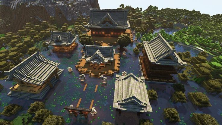 マイクラ 本格！神社の拝殿の作り方 内装付き