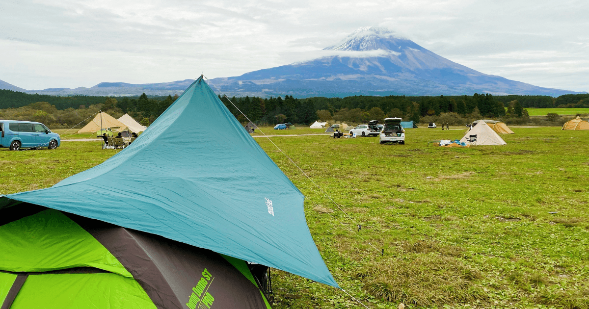ソロキャンプにおすすめのソロタープ！サイズ選び・軽量・安いタープノマドキャンプ