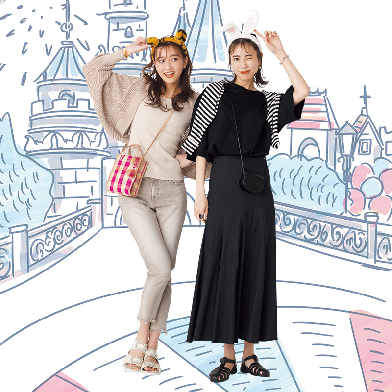 遊園地や水族館を快適に楽しむ！ぽっちゃりさんにおすすめのテーマパークコーデ集アリノマのヒント