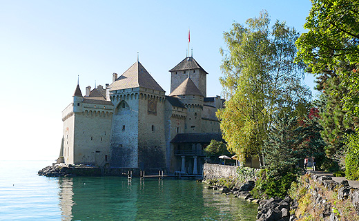 シャトー-ド-シヨンはレマン湖のロマンチックな城です - Secret World
