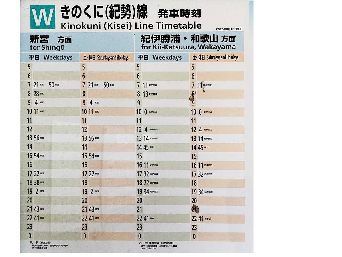 特急南紀臨時列車削減で定期列車も削減と紀伊勝浦乗り入れ廃止か！ JR東海ダイヤ改正予測 2025年3月予定鉄道時刻表ニュース