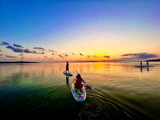 サンセットクリアサップツアー石垣島でアクティビティ・ウミガメシュノーケル・青の洞窟ならマーレ石垣島