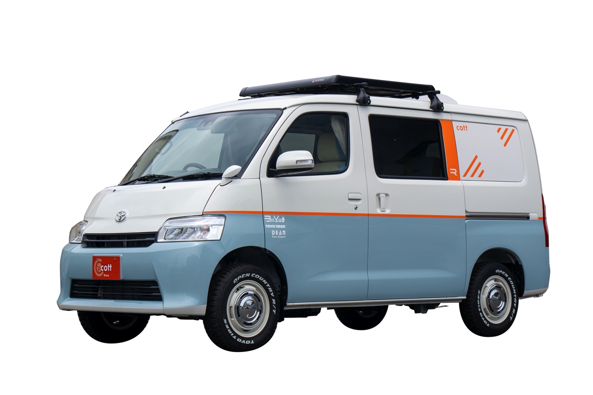 なんと「ハンモック」付き！ 板張り床で快適に車中泊できる「おしゃれ軽バン」soto lover - ソトラバ