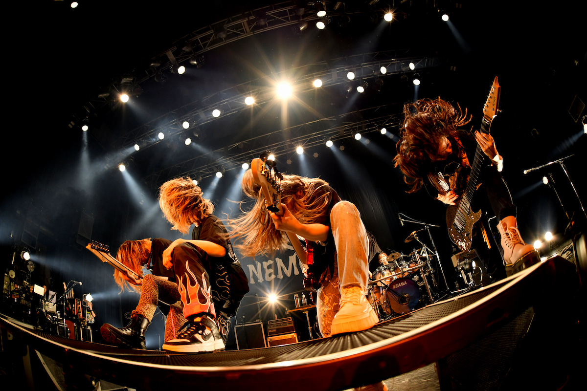 NEMOPHILA、ステージとフロアの熱量の拮抗したツアー初日をレポDI:GA ONLINEライブ・コンサートチケット先行 DISKGARAGE ディスクガレージ