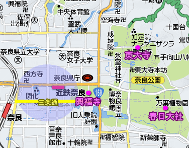 奈良公園マップ 奈良県公式ホームページ