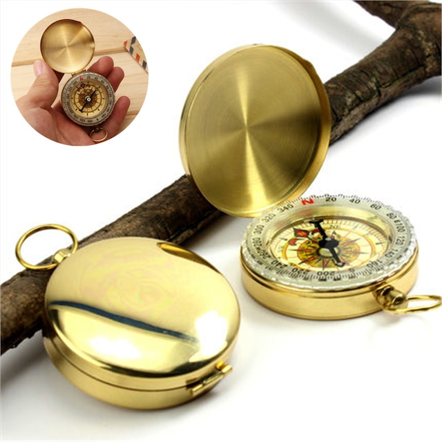 登山用コンパス 縮尺目盛付き 方位磁石 マップ用コンパス ルーペ付き