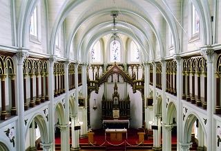 長崎県 平戸市 田平天主堂 ステンドグラスが美しいレンガ造りの教会長崎県