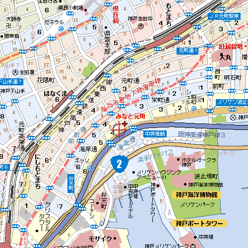 神戸市交通局 海岸線 路線図・停車駅レイルラボ