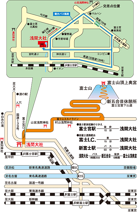 富士山本宮浅間大社構成資産について富士山が世界遺産に選ばれたわけ世界遺産 富士山とことんガイド