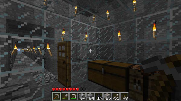 Minecraft 工業団地に倉庫をつくる - Minecraft街発展にっき