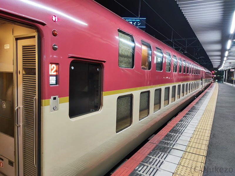 サンライズエクスプレス案内小冊子、葉書新きっぷと旅の日々