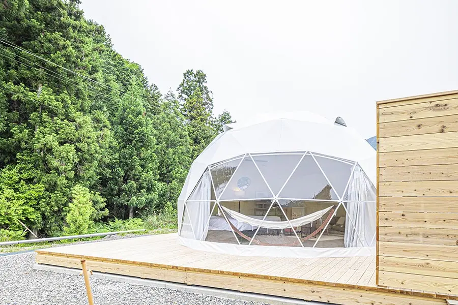 東海のグランピング ペット同伴可 ウォーカープラス