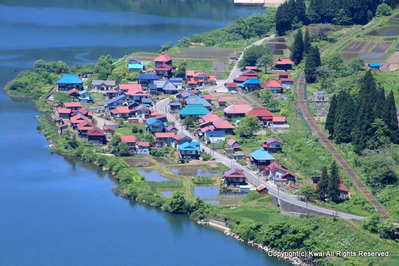 今年初、大志集落包む川霧を眺む - ”日記のようで日記じゃないBlog”という名のBlog