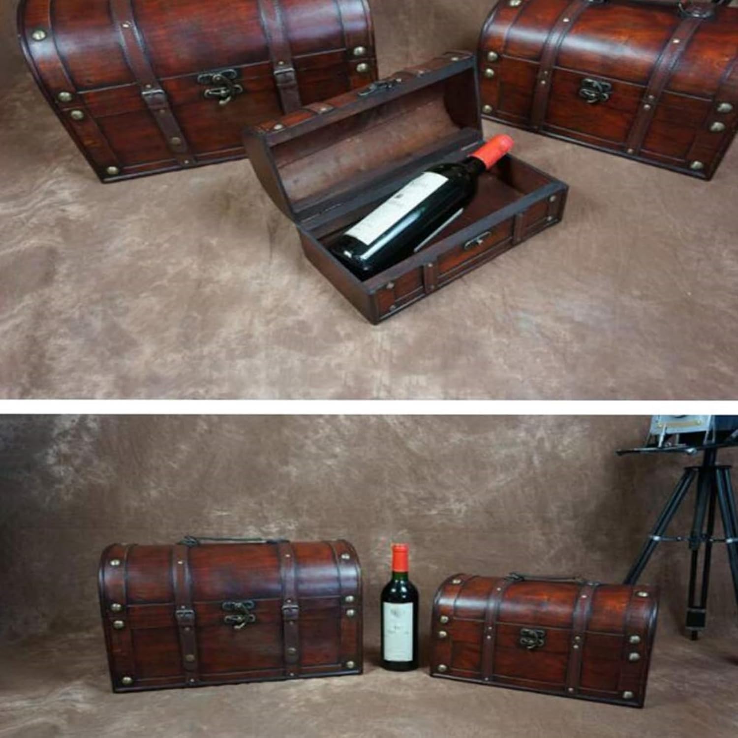 古いスタイルの旅行用スーツケース、旅行用ステッカー付き無料ベクトル素材