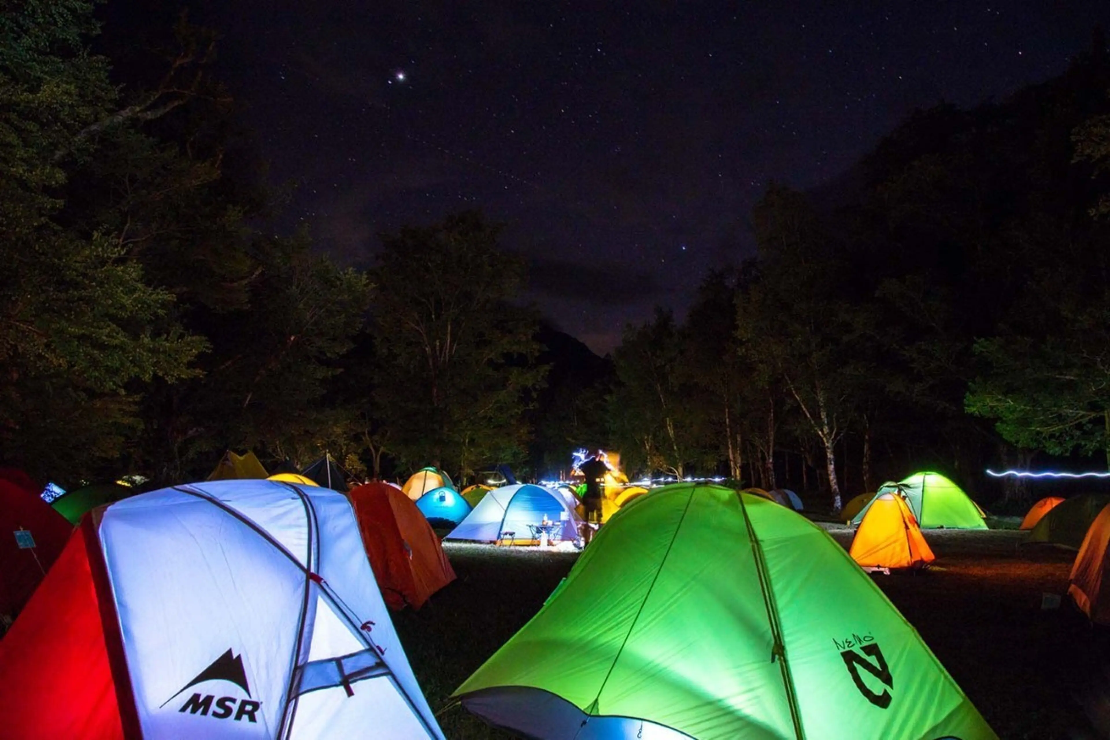 キャンプ場 – 上高地公式ウェブサイト