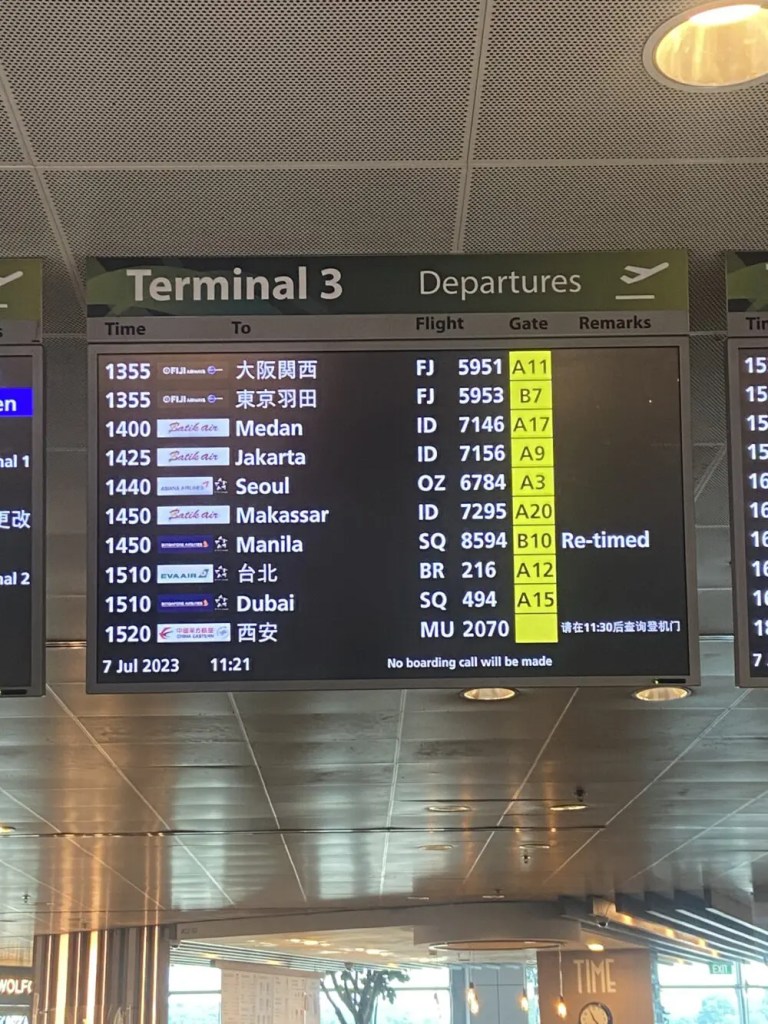 チャンギ空港 シンガポール の空港マップ：入出国、乗り継ぎ空港案内国際線ANA