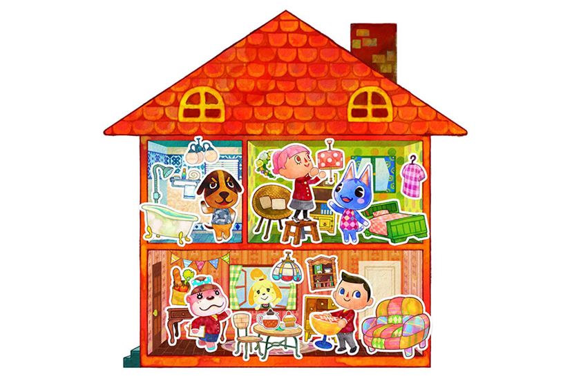 ハッピーホームパラダイス 学校のレイアウト例と名前変更先生の変え方 あつ森- ゲームウィズ