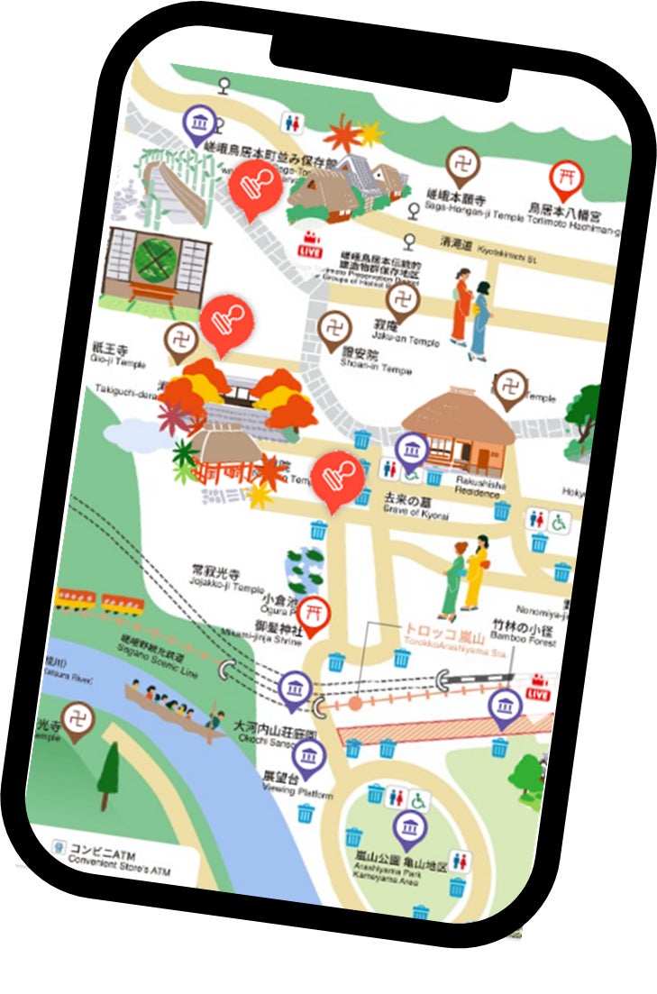 地図から見るエリア別観光情報海の京都観光圏