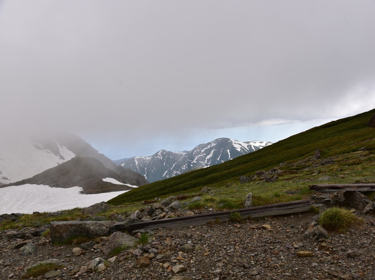 白馬岳から蓮華温泉まで単独テント泊で縦走 ３ 白馬頂上宿舎編図解ひとり登山
