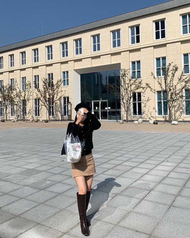 ロングブーツ 厚底ブーツ レディース韓国 春 秋