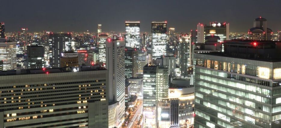 2022.1.29 あべのハルカスか通天閣か。それが問題だ。 てんしば付近でお散歩スナップ白露の堂