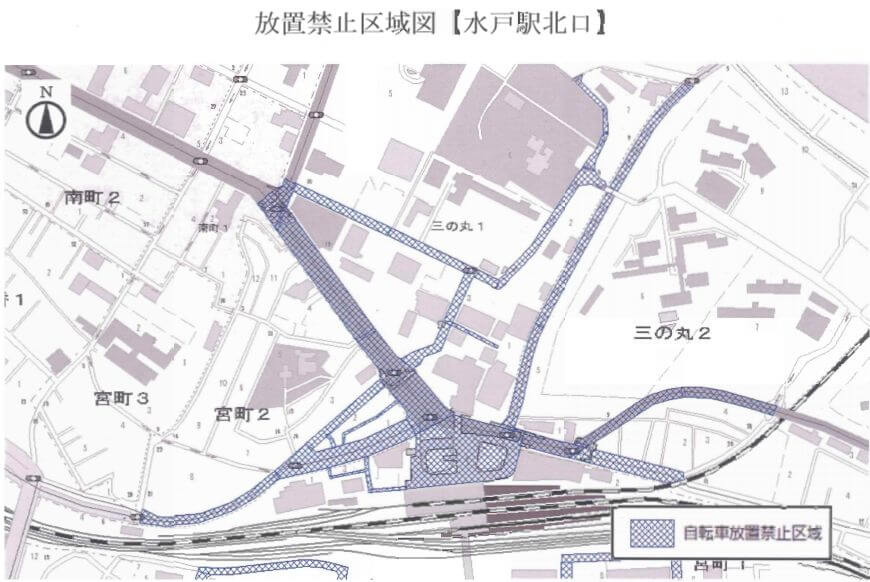 水戸駅北口広場 から近くて安い駐車場特Pとくぴー