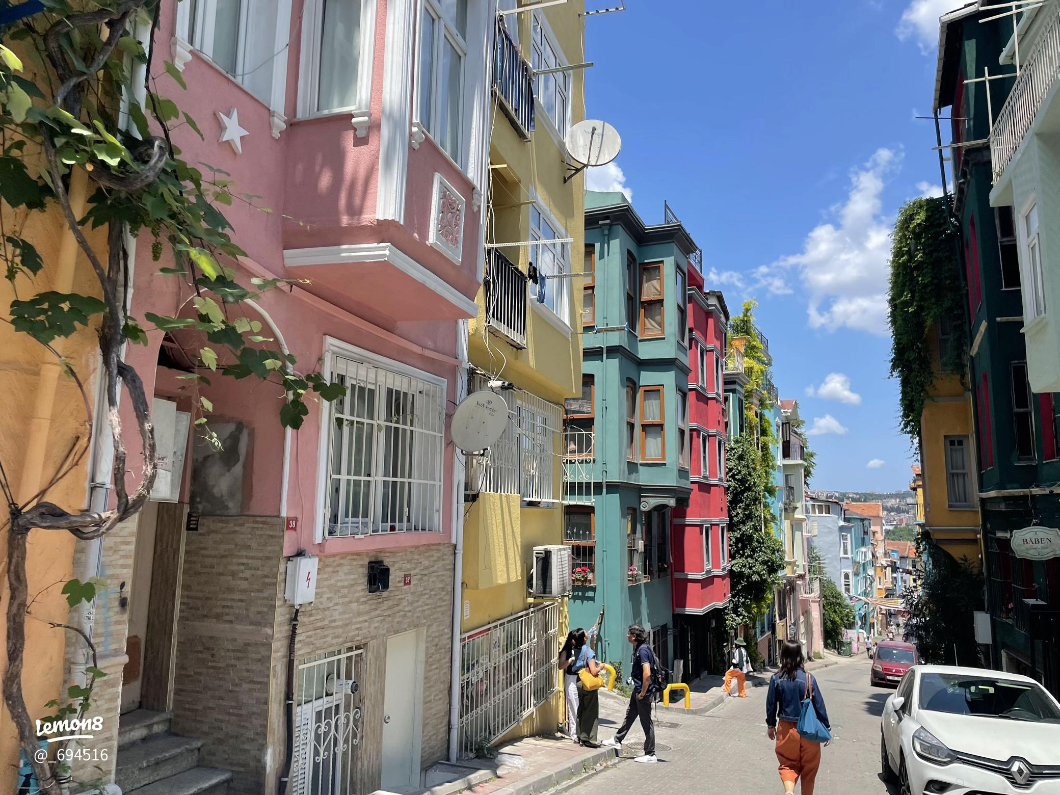 世界遺産の町 トルコ イスタンブールの町並み