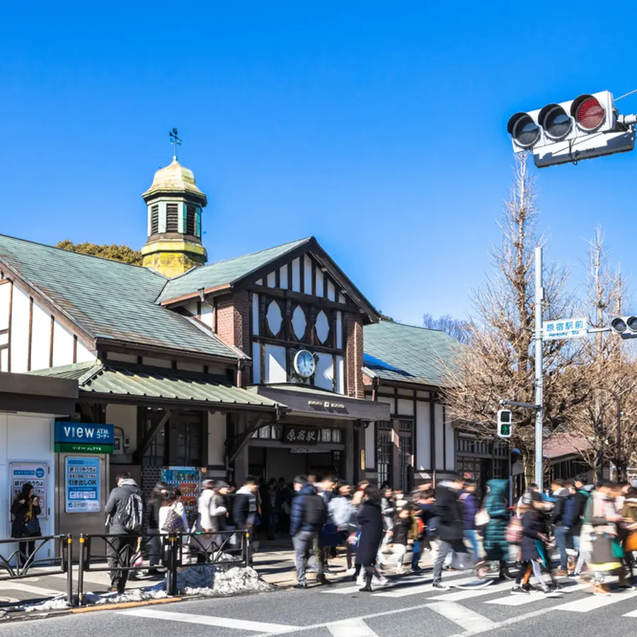 原宿駅構内図新しい表参道口&竹下通り口 - 東京生活.com