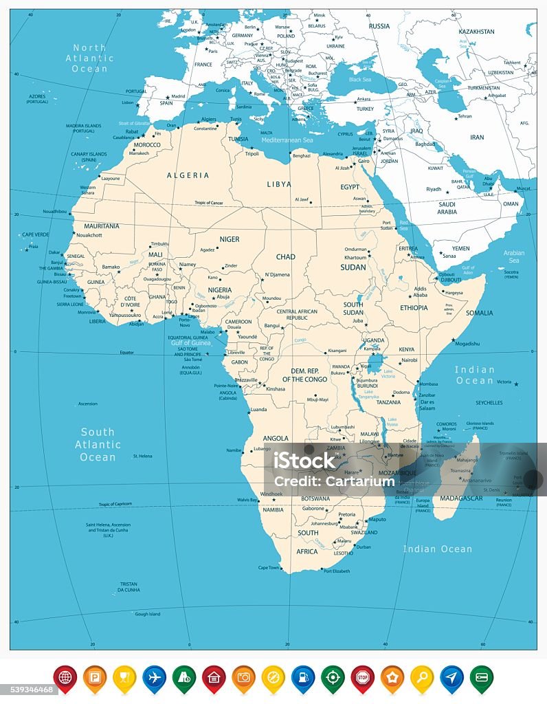 世界地図 ポスター 小判