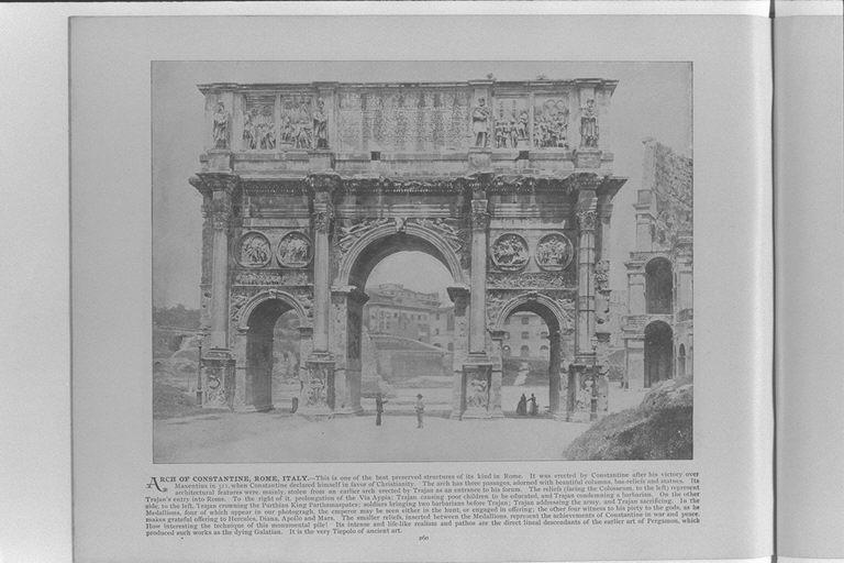 コンスタンティヌスの凱旋門イタリア の建築 世界建築巡り