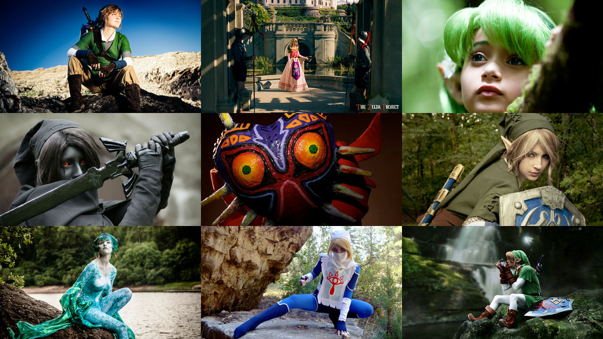 ゼルダの伝説時のオカリナ』よりサリアを参考にしたイラスト製作依頼制作実績Skillotsスキロッツ