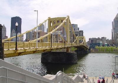 867 Roberto Clemente Bridge Stock