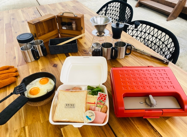 あぐりの丘リゾート グランピングリゾート・グランゾNAGASAKIプランの詳細一泊朝食 快適グランピング で、気ままに楽しむアウトドアモーニング♪