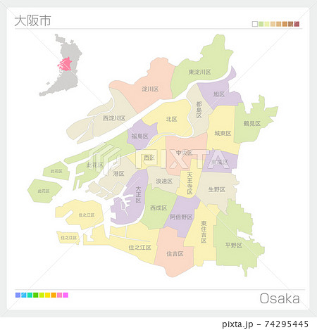 大阪府の地図」の写真素材2,303件の無料イラスト画像Adobe Stock