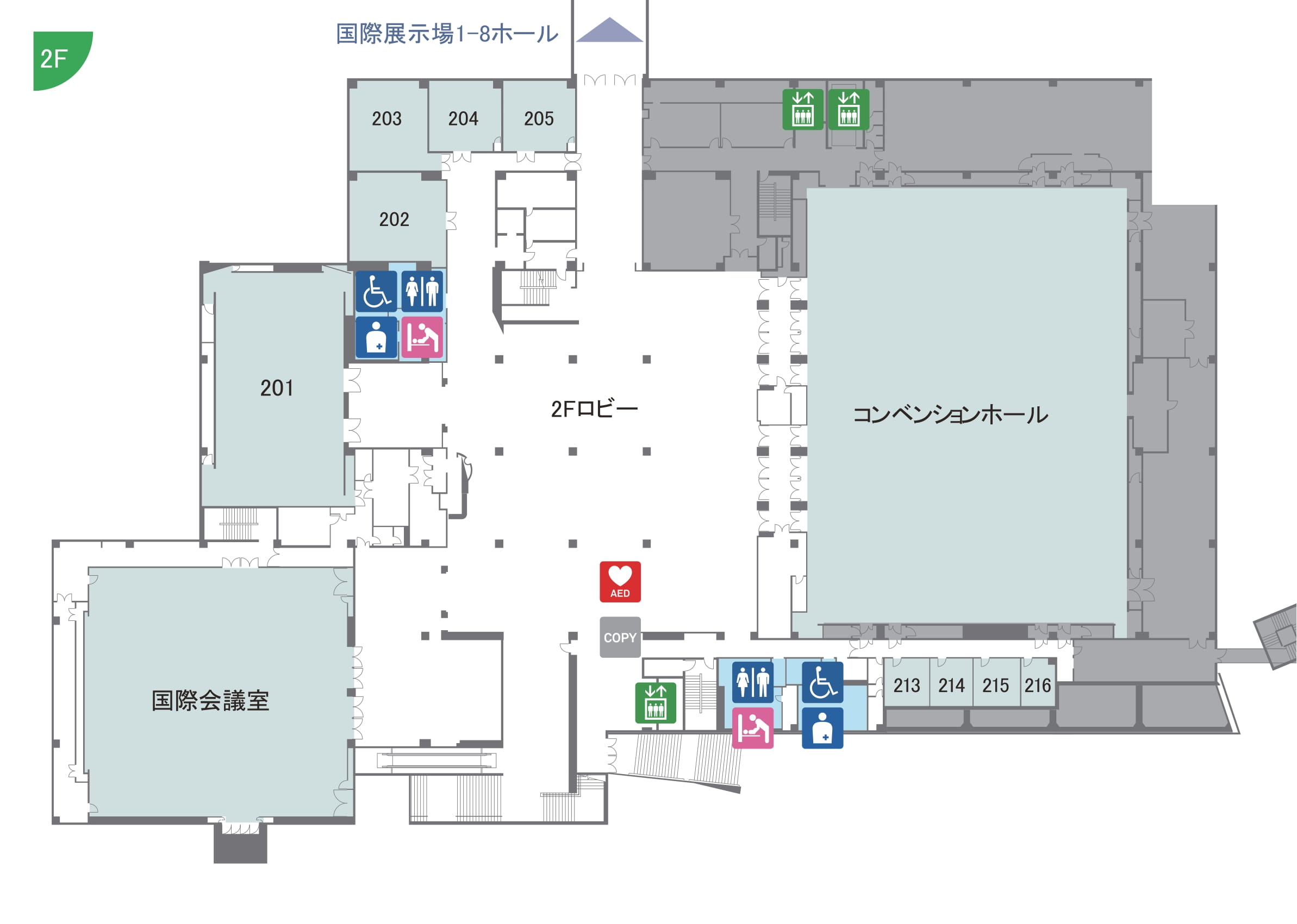 会場案内図を公開 明日より幕張メッセにて3日間開催！第7回 病院EXPO 東京RX